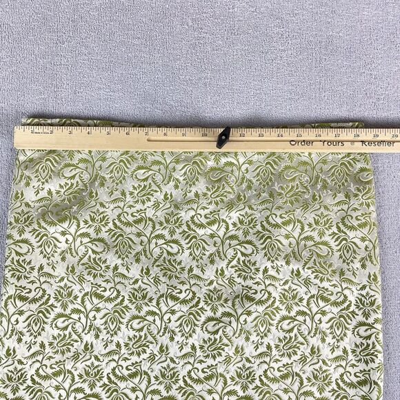 Escada Couture Silver Jacquard Skirt Suit Women’s Size 42 Green White Germany - Picture 16 of 16